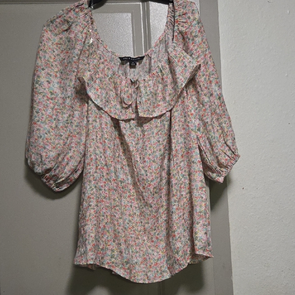 Zac & Rachel Multicolor Floral Blouse